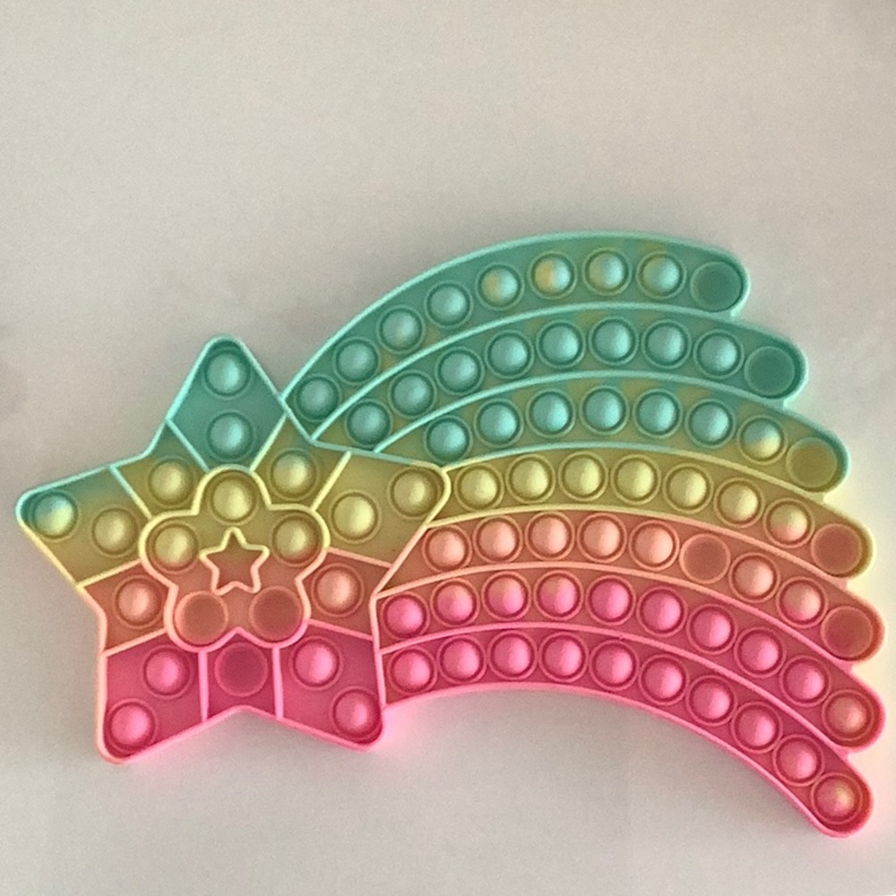 Shooting star pop it